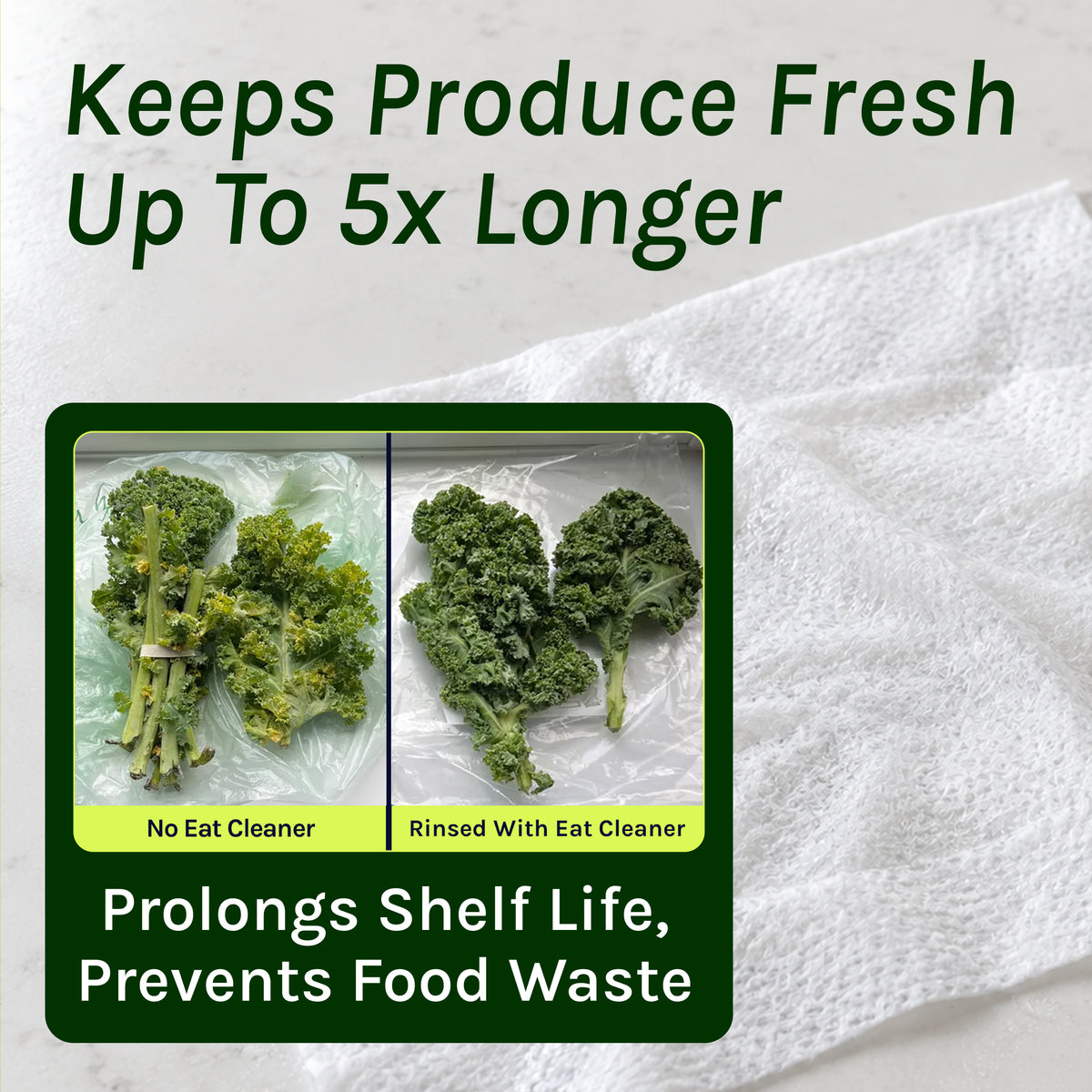 Eat Cleaner All Natural Fruit & Veggie Wash Wipes