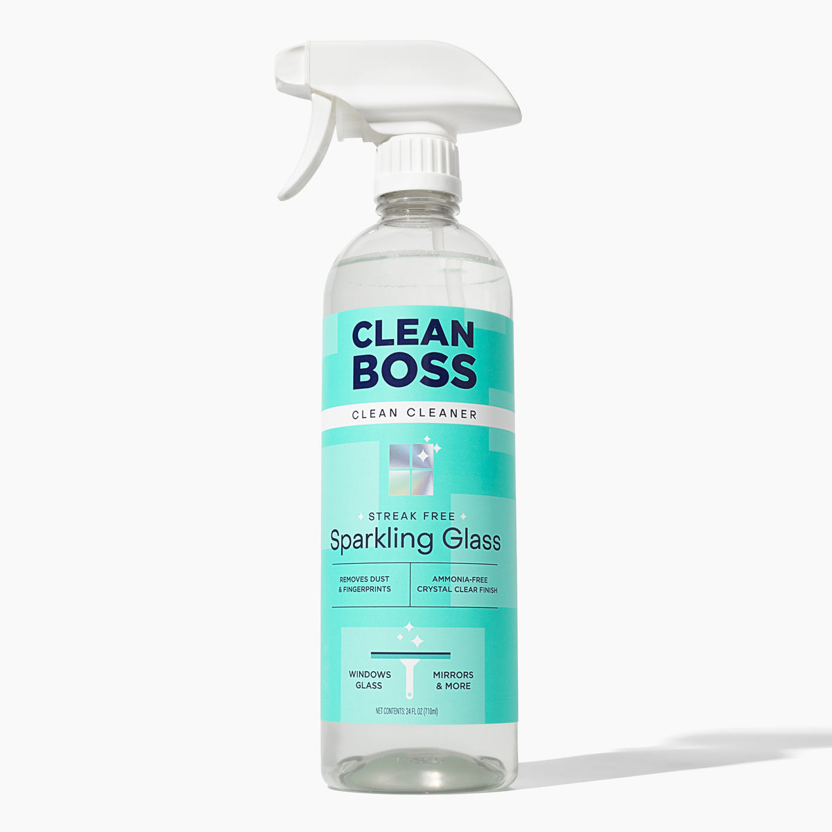 CleanBoss Streak Free Sparkling Glass Cleaner