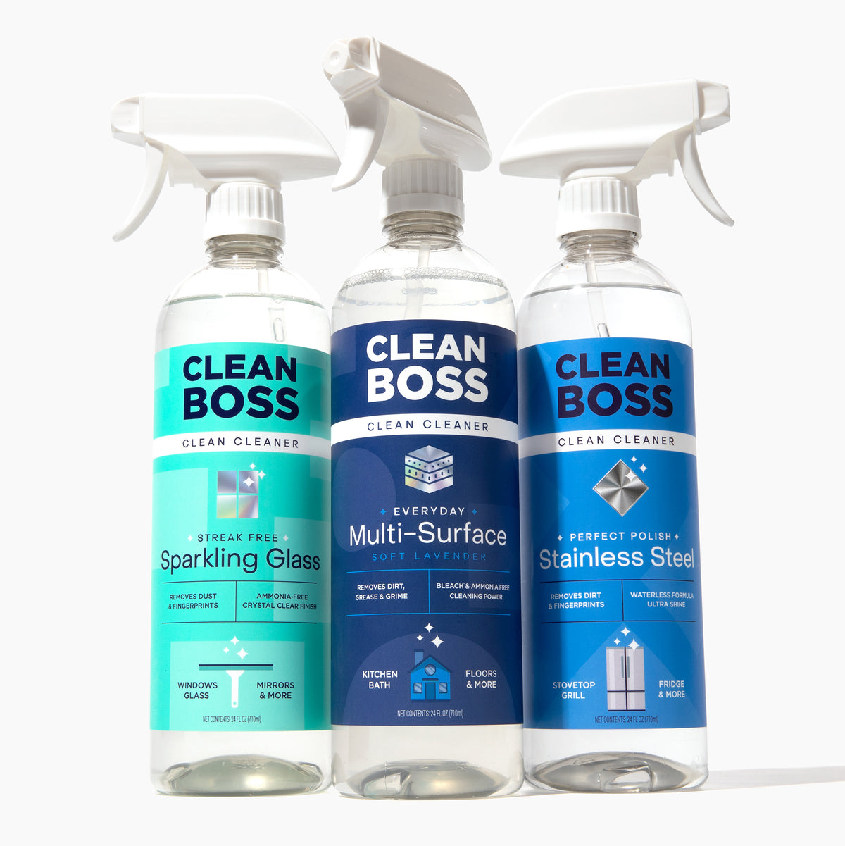 Triple Surface Cleaner Kit