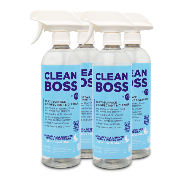 CleanBoss Multi-Surface Disinfectant & Cleaner (4 Pack)