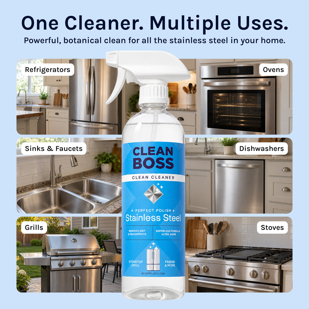 CleanBoss Perfect Polish Stainless Steel Cleaner