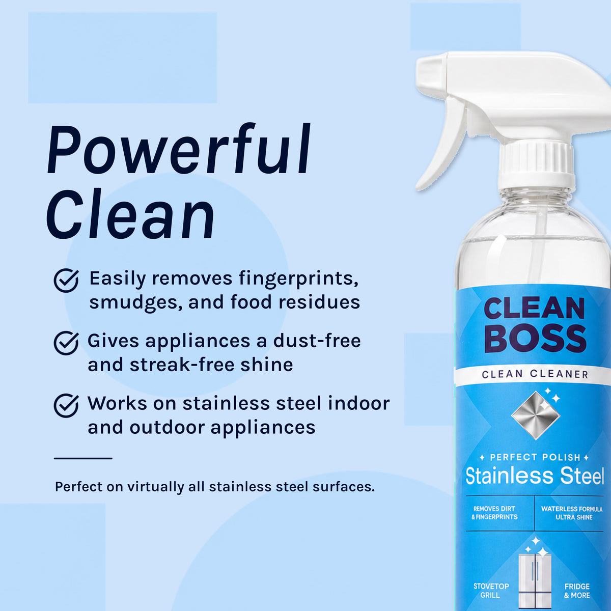 CleanBoss Perfect Polish Stainless Steel Cleaner