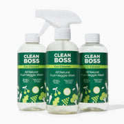 Eat Cleaner All Natural Fruit & Veggie Wash 12 oz. Spray, with 2 Bonus Refills