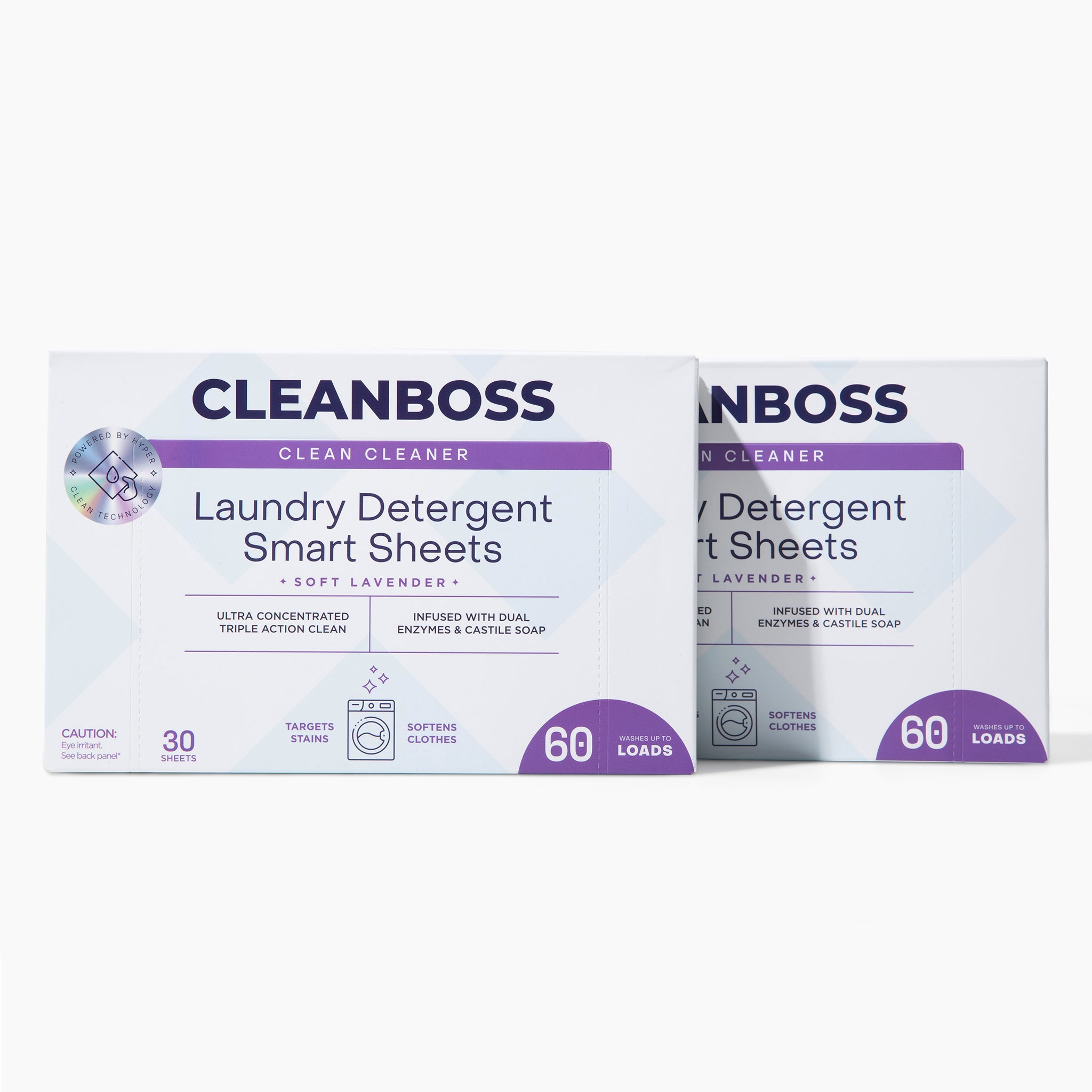 CleanBoss Laundry Detergent Smart Sheets