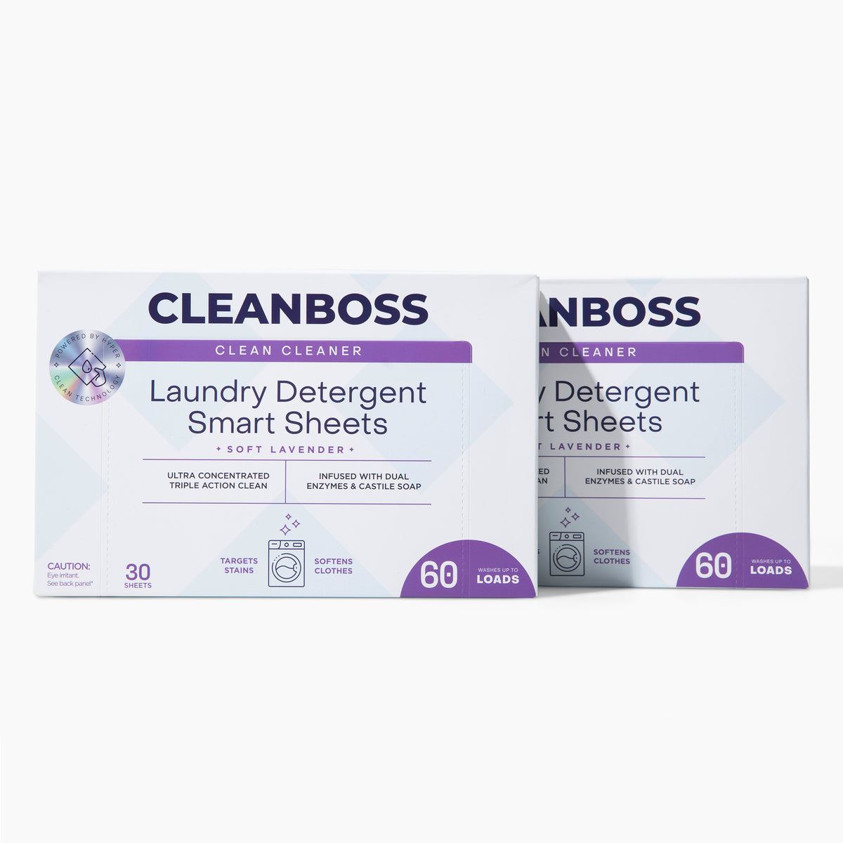 CleanBoss Laundry Detergent Smart Sheets