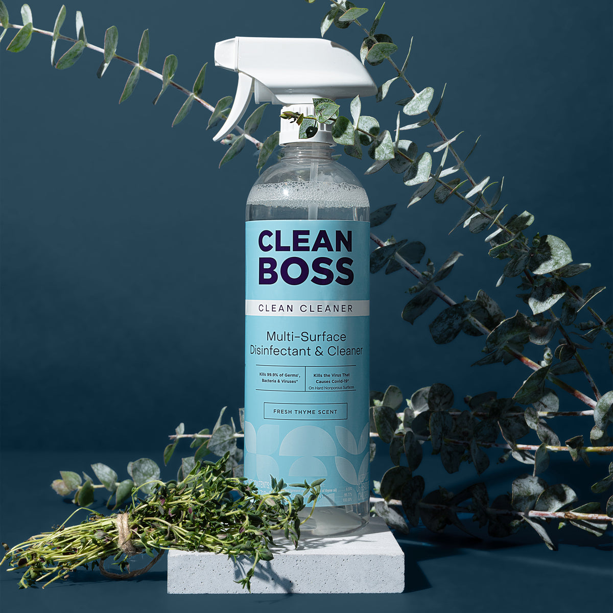 All Natural Fruit and Veggie Wash &amp; Multi-Surface Botanical Disinfectant Duo
