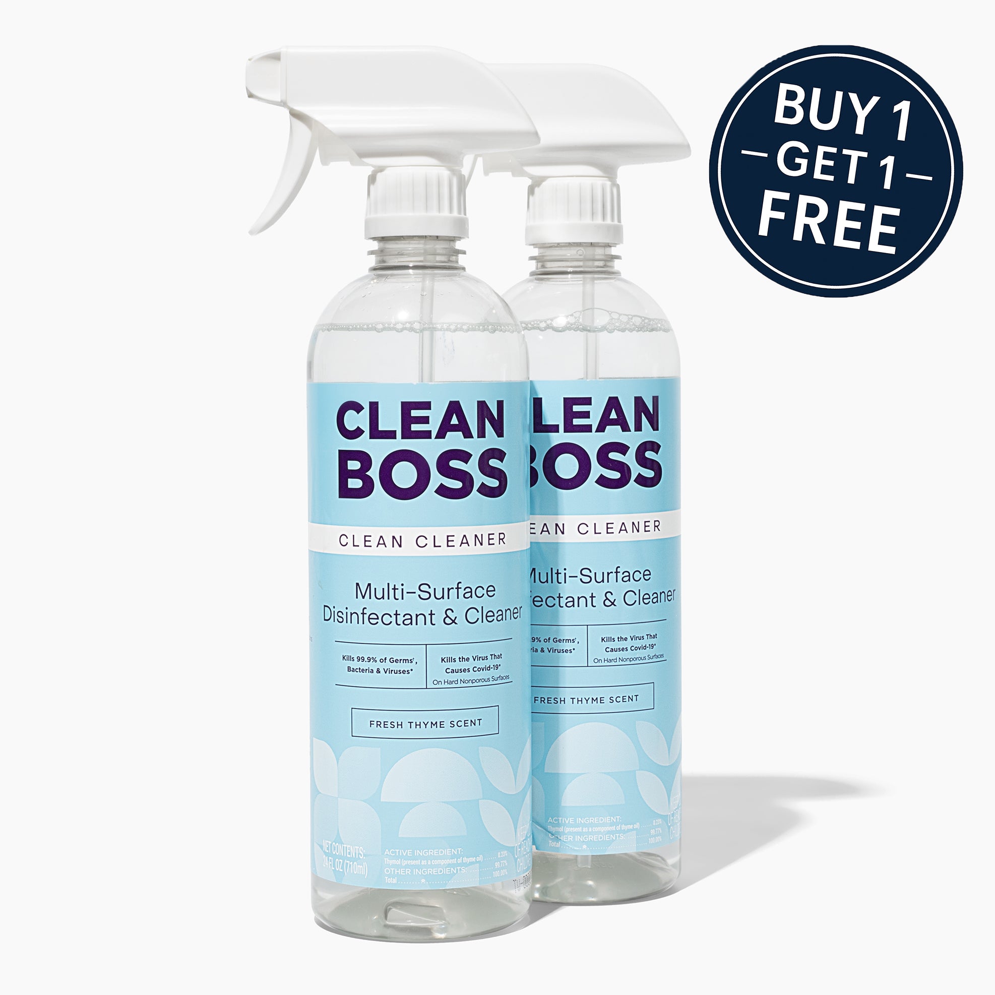Thymol Botanically-Powered Disinfectant & Cleaner | CleanBoss