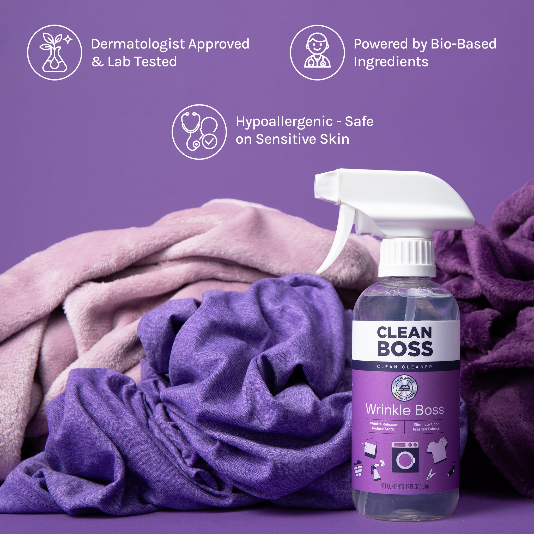 Wrinkle Boss - Wrinkle Release Spray