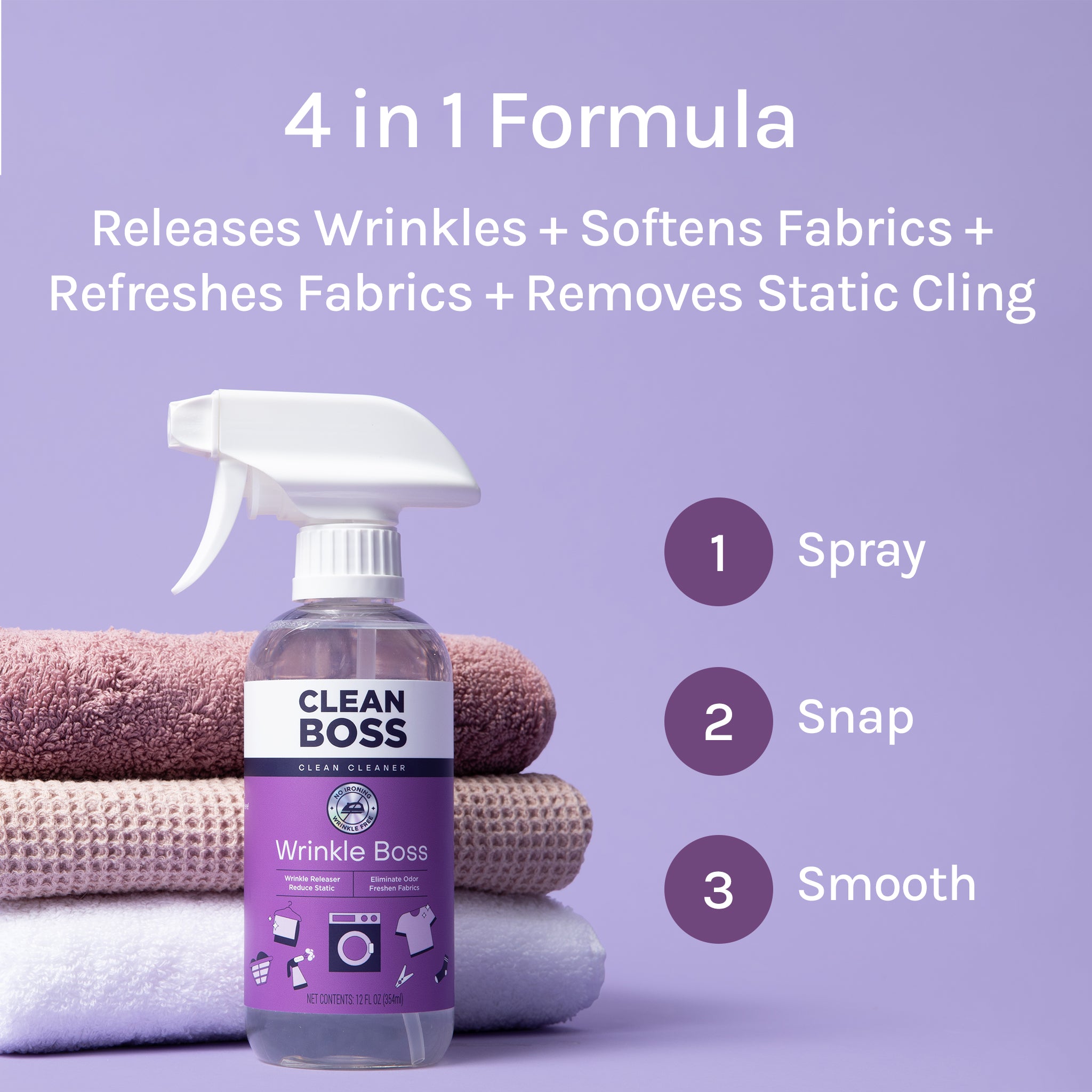Wrinkle Boss - Wrinkle Release Spray
