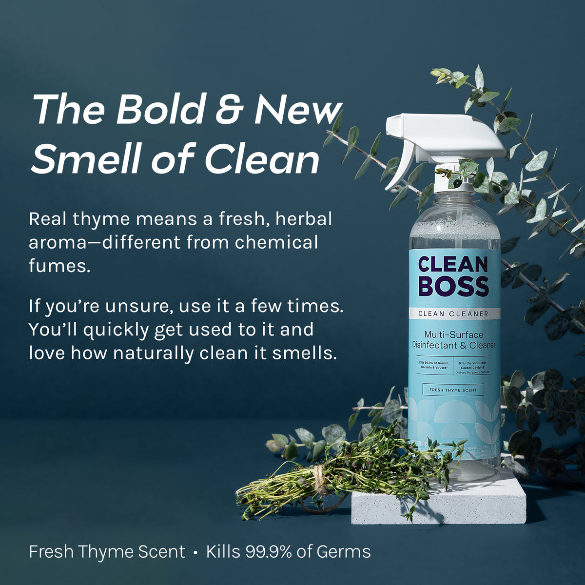 CleanBoss Multi-Surface Botanical Disinfectant