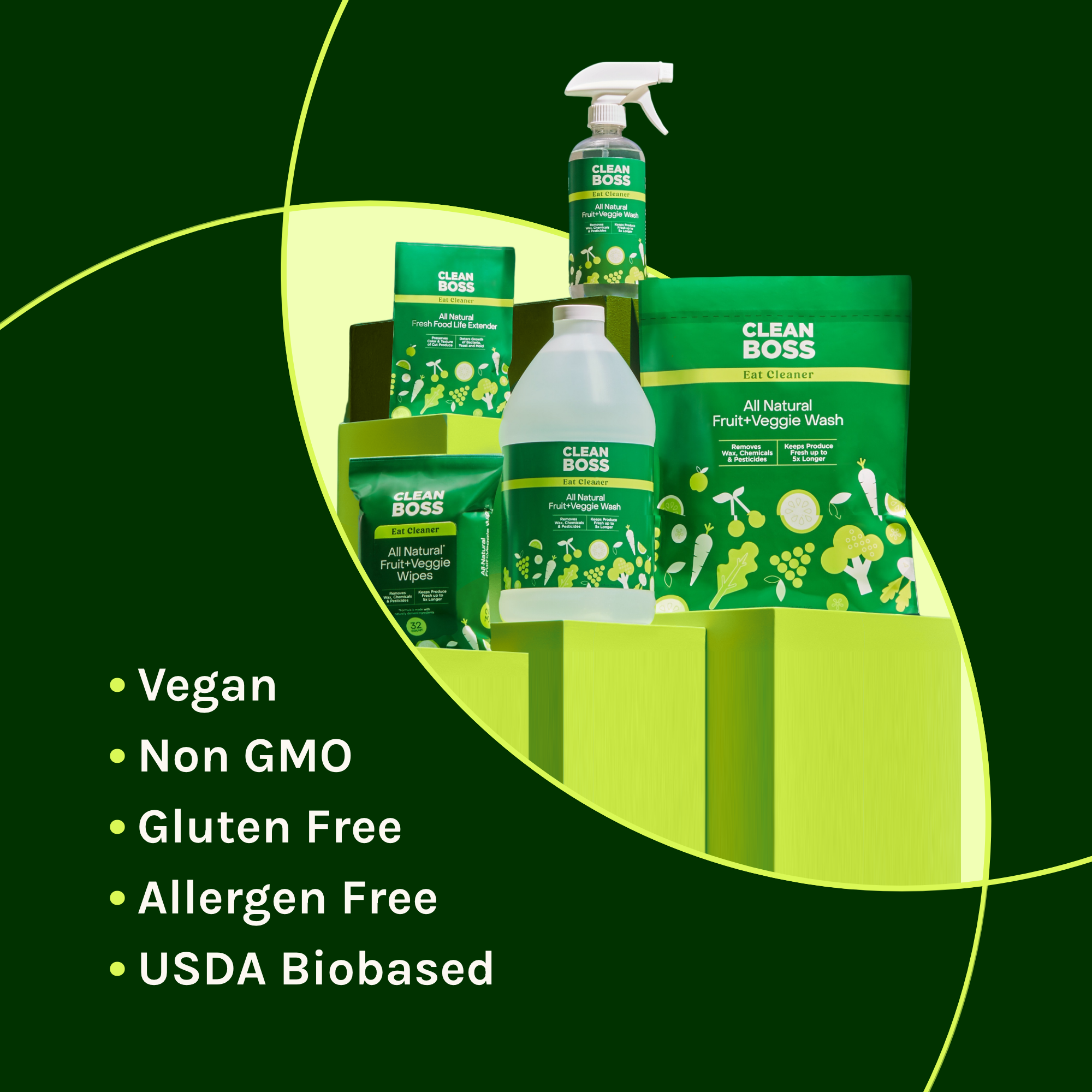 Eat Cleaner All Natural Fruit & Veggie Wash 12 oz. Spray