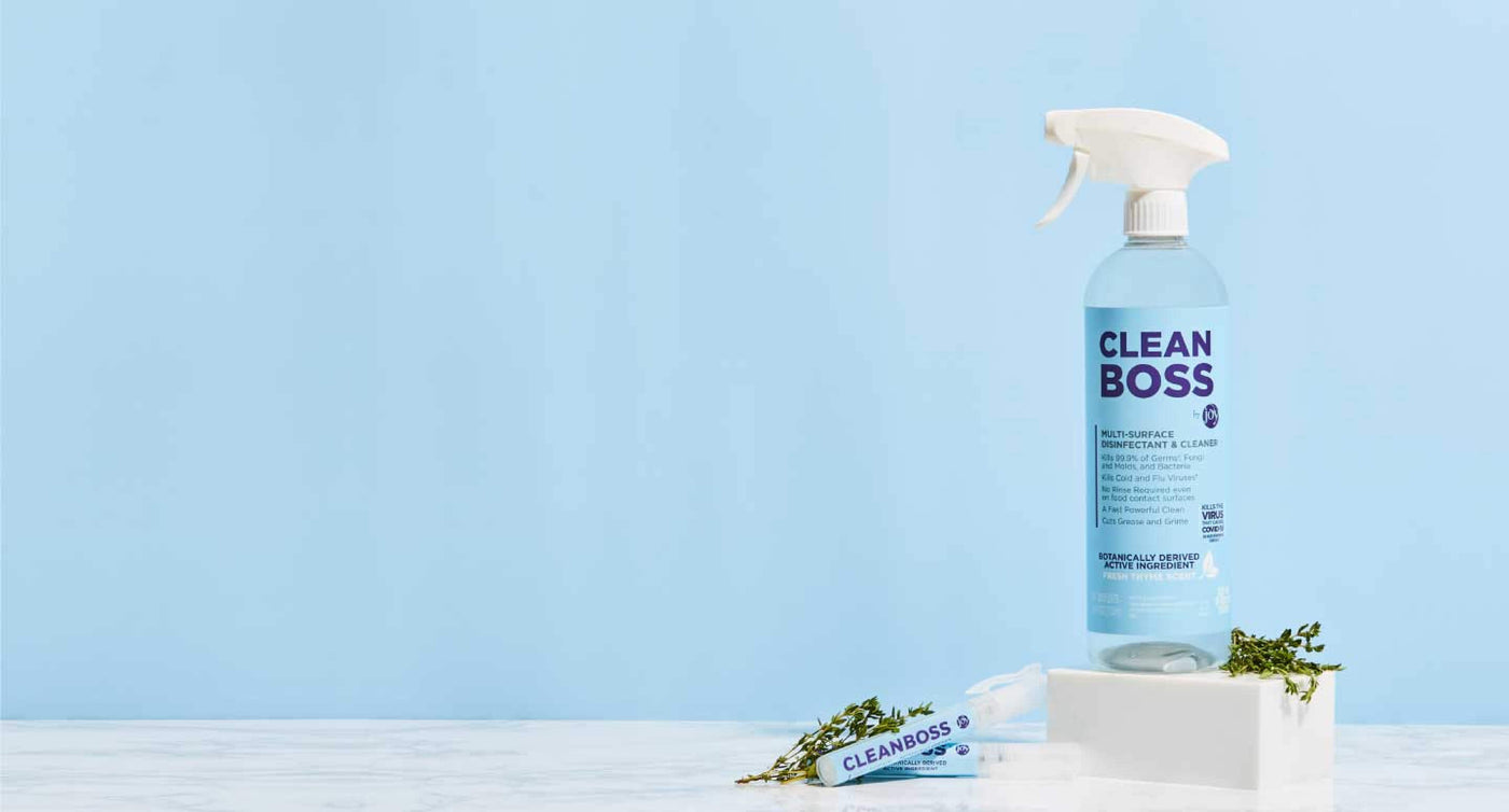 CleanBoss by Joy Mangano: Anti-Microbial Cleaning Products