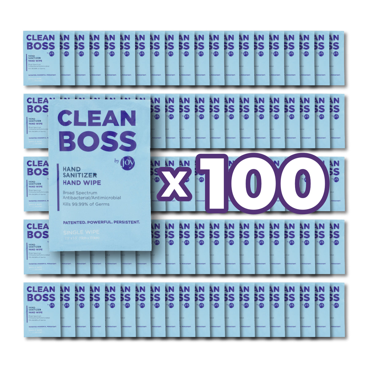 CleanBoss Hand Sanitizer Wipes Value Pack