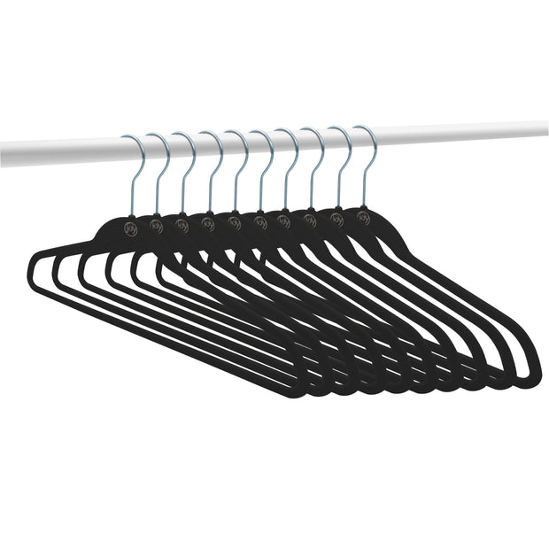 The JOY Hangers Anti-Microbial 37-piece Set with Shelf Organizer - 20372750