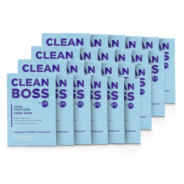 CleanBoss Hand Sanitizer Wipes Value Pack