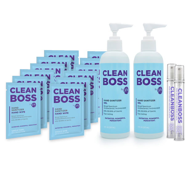 CleanBoss Back-To-School Pack with Bonus Wipes